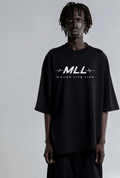 MLL Heavyweight Oversized Drop Shoulder Garment Dyed T-Shirt